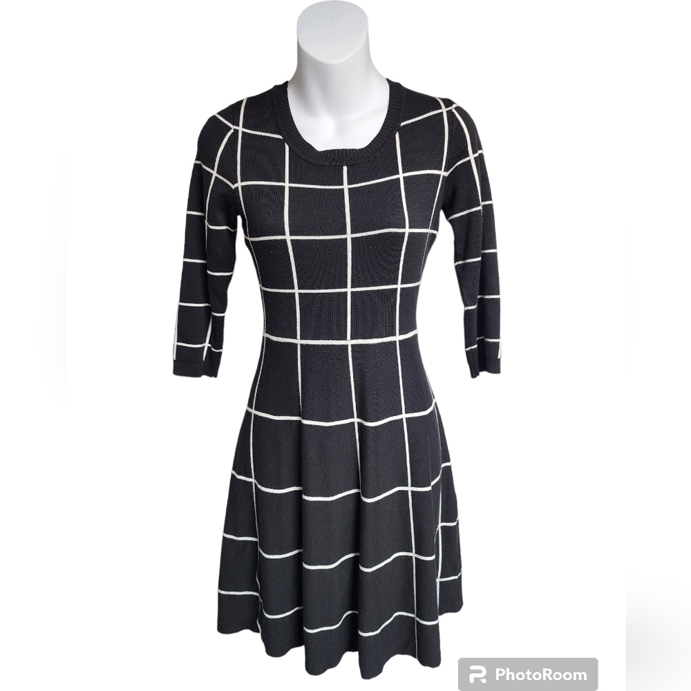 REWIND Block Patterned Dress​